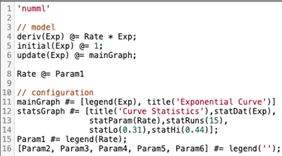 Code for Exponential Model